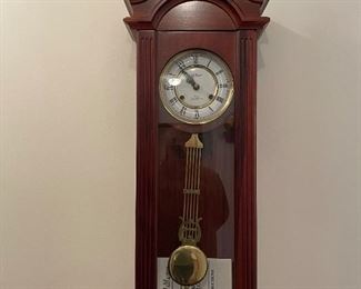 WALTHAM Queen Anne 31 Day Chime Pendulum Wall Clock
