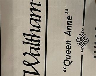 WALTHAM Queen Anne 31 Day Chime Pendulum Wall Clock