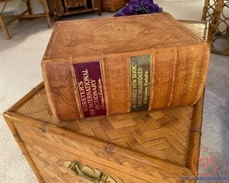 1939 Webster's New International Dictionary Second Edition