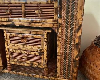 Rattan Style Nesting Stands