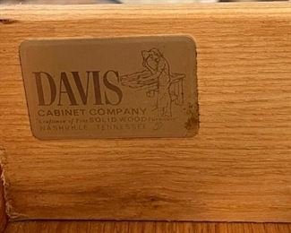 DAVIS CABINET CO. Chippendale Chest