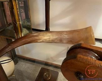 Vintage Bull Horn Trumpet