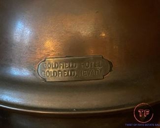 Antique Goldfield Hotel Spittoon