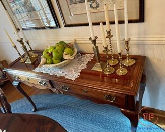 American of Martinsville Sofa / Console Table