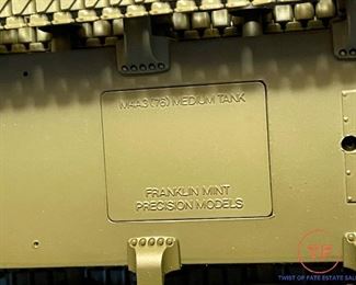 FRANKLIN MINT M4A3 Precision Tank Model