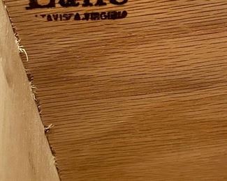 LANE Small Chinese Pagoda Style Chest / Table