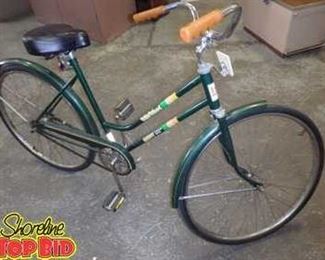 Vintage Huffy Beach Cruiser Bicycle, Great Condition