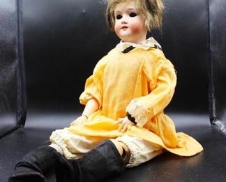 Antique Made in Germany Creepy Ceramic Bisque Doll
