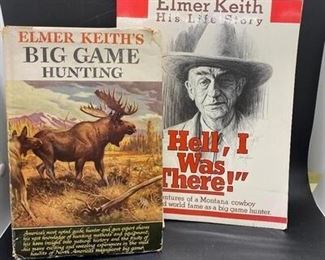 Elmer Keith Book Lot Big Game Hunting Guide Biography