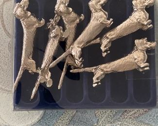 Unopened Package of 6 Dachshund ChopStick Holders.