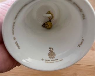 Royal Doulton The Speech Of Angels Bell with Box. Photo 3 of 3.