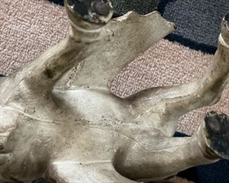 Japanese Cast Metal Horse. Measures 16"L x 12" H. Photo 4 of 4.