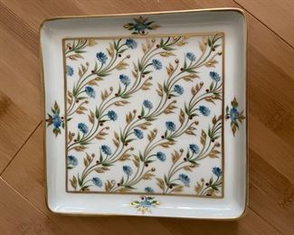 Limoges Square Tray. Measures 7" x 7". Photo 1 of 3.