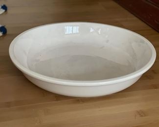 T.G. Green Oven to Tableware White Serving Bowl. Measures 14" D. Photo 1 of 2.