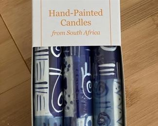 Hand-Painted South African Tapers.