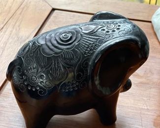 Carved Wood Elephant.