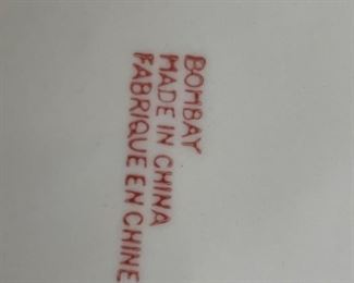 Vintage Chinese Blue & White Porcelain Plate. Measures 19" D. Photo 3 of 3.