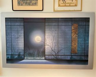 Original Brian Tilbrook Panel. Measures 56" H x 36" W x 4" D. Photo 1 of 2.