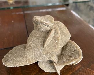 Limestone rock sculpture.