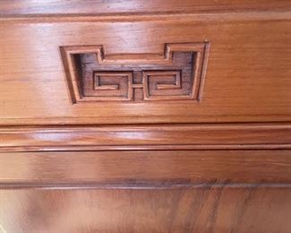 Vintage Custom-Made Teak Grand Buffet. Measures 90" x 19" D x 33" H. Photo 2 of 2.