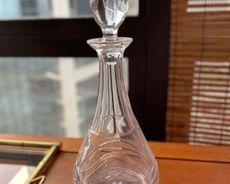 Crystal Decanter.