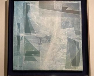 Original Art Signed by Philippino Artist. 1976. Measures 28" x 28." Photo 1 of 2.