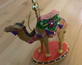 Danbury Mint Carousel Collection Christmas Ornament: Camel.