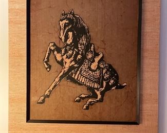 Horse Silkscreen.