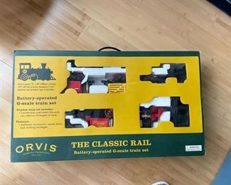 Orvis The Classic RaiL G-Scale Train Set.