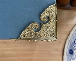 Vintage Tea Storage Chest. Photo 2 of 3.