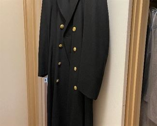 Military long coat