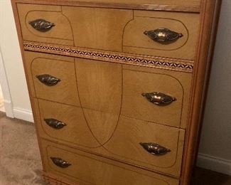 Antique Art Deco waterfall 4 drawer chest $480

Buy it now, call Bill Anderson 615-585-9301