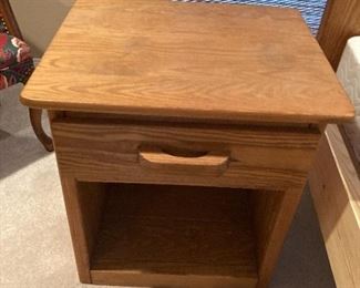 Solid wood Night stand $60