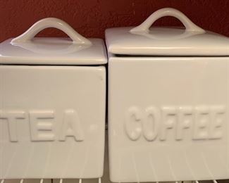 Tea and Coffee Canisters