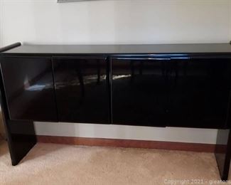 Beautiful Black Lacquer Sideboard
