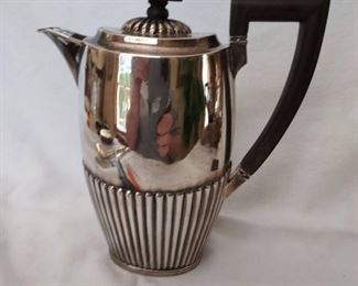 Antique Sterling Silver Mappin and Webb London Coffee Pot