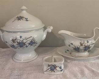 Birds and Butterflies Porcelain Serving Set
