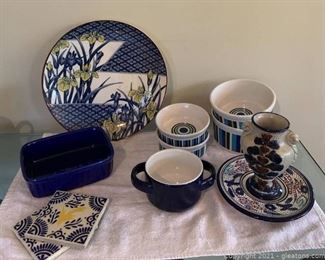 Cobalt Blue Decor and Dishes