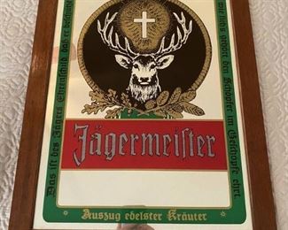 Jagermeister Advertising Sign Mirror