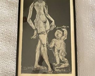 Original Picasso Master Printmaker Poster