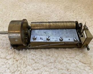 Rzebitschek Antique Roller Music Box