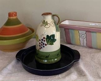 Tagine and Other Stoneware from Portugal