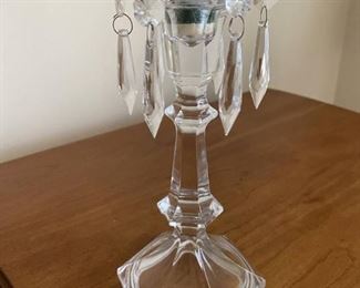 Vintage Crystal Candlestick