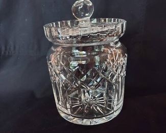 Waterford Crystal Lismore Biscuit Barrel