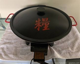 West Bend Sensa temp Electric Wok