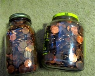 22 lbs of pre 1982 solid copper pennies