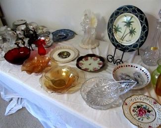 Collectible glass and ceramics