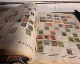 ONE OF SEVERAL STAMP BOOK COLLECTIONS