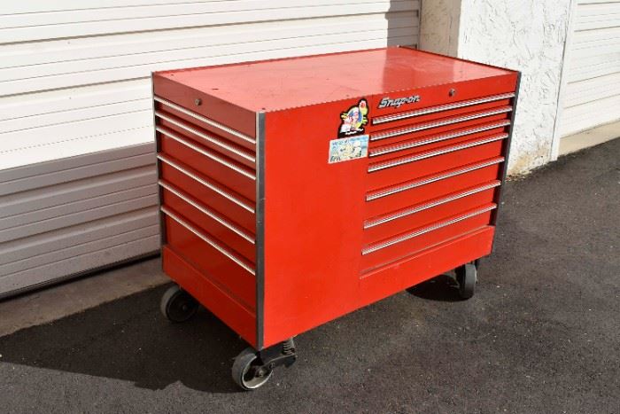 Snap On Rolling Tool Chest - 3 Usable Sides