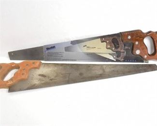 2 Disston Crosscut Handsaws D23